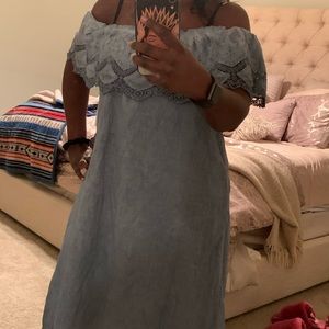 Blue Jean dress XL never worn